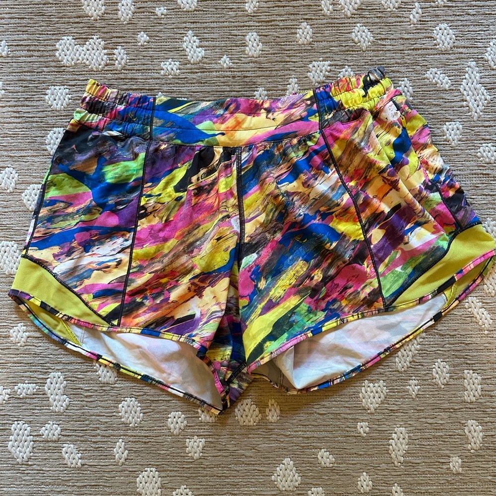 Lululemon Athletica Multicolor Athletic Shorts